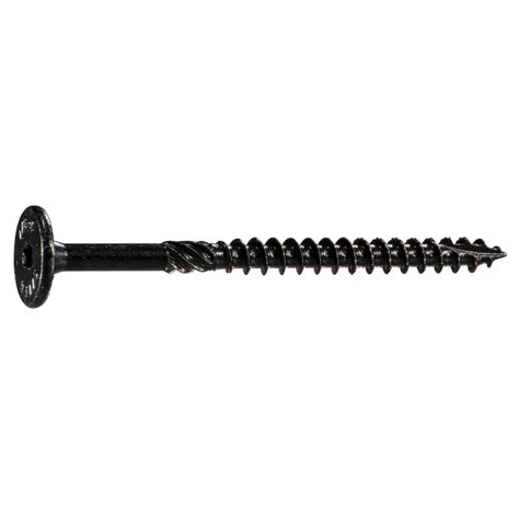 Monster Fastener Black XL1500 Coated Steel Star Drive Pan Head Saberdrive Structural Screws