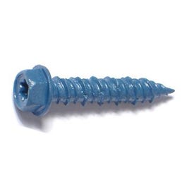 Masonry Screw, 1/4 x 1-1/4-In. Star Hex Head, 100-Pk.