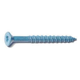 Masonry Screw, 1/4 x 2-3/4-In. Star Flat Head, 100-Pk.