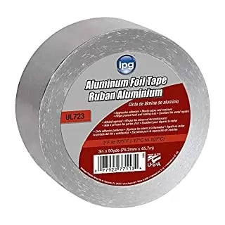 Intertape Aluminum Foil Tape  3 x 50 Yd (3 x 50 Yard)