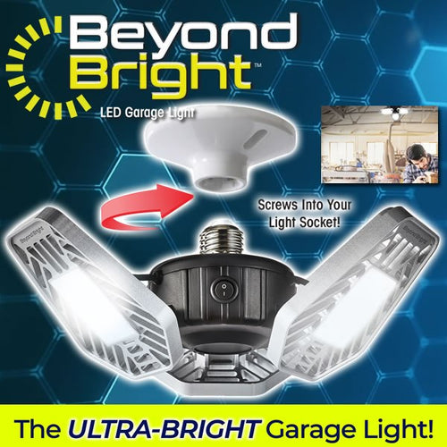 Ontel Beyond Bright LED Ultra-Bright Garage Light - (60W)