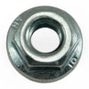 Monster Fastener Zinc Plated Class 10 Steel Coarse Thread JIS Flange Nuts (6mm-1.0 (40 PCS))