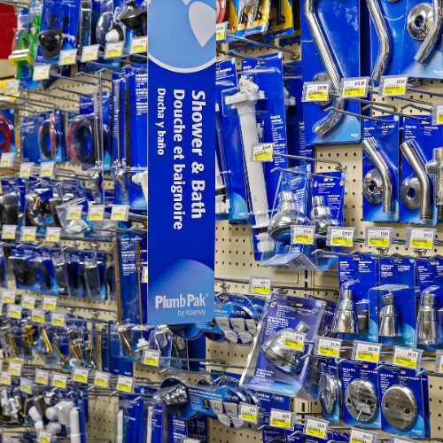 Our selection of shower and bath products includes shower heads, shower adapters, shower arm mounts, and more!