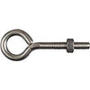 Eye Bolt With Hex Nuts, Stainless Steel, 5/16 x 3-1/4-In.