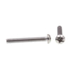 Prime-Line Machine Screws Round Head Phillips/Slotted Combination Drive Grade 18-8 Stainless Steel