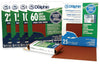 Linzer Blue Dolphin Aluminum Oxide Sandpaper 9 in. x 11 in., 220 Grit, 25 Pack (9 x 11)