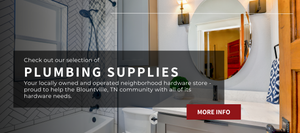 Plumbing supplies banner