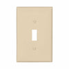 Eaton Cooper Wiring Toggle Wallplate, Ivory