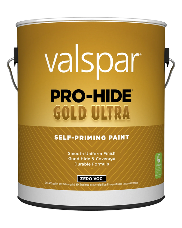 Valspar® Pro-Hide® Gold Ultra Interior Self-Priming Paint Eggshell 1 Gallon Super One Coat White