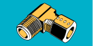 Midwest Fastener Compression Pipe Elbow Brass