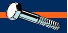 Midwest Fastener Coarse Hex Bolts Galvanized