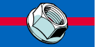 Midwest Fastener Coarse Hex Serrated Flange Nuts Zinc