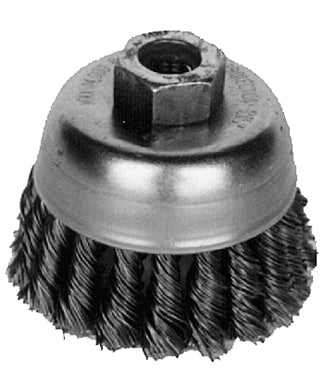 K-T Industries 2-3/4 Knot Cup Brush 5/8-11 (2-3/4 x 5/8-11)