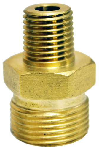 K-T Industries Male Screw Nipple, M22m To 1/4” Male Npt (1/4