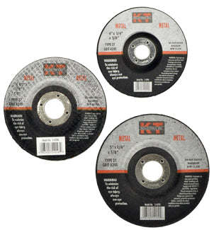 K-T Industries 4-1/2 X 1/8 X 7/8 Metal Grinding Wheel