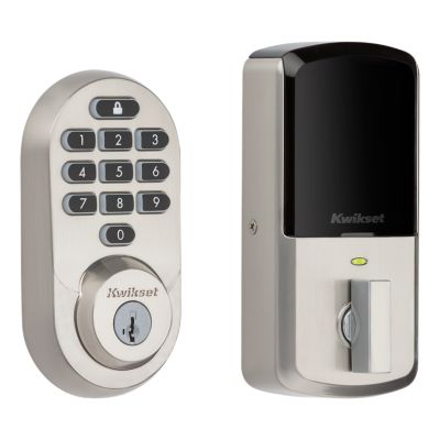 Kwikset Halo Keypad Wi-Fi Enabled Smart Lock, Satin Nickel (Satin Nickel)