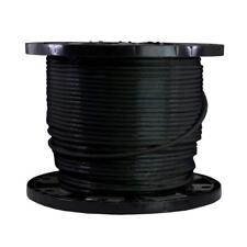 Marmon Home Improvement 500 ft. 6 Gauge Black Stranded Copper THHN Wire 112-4201J